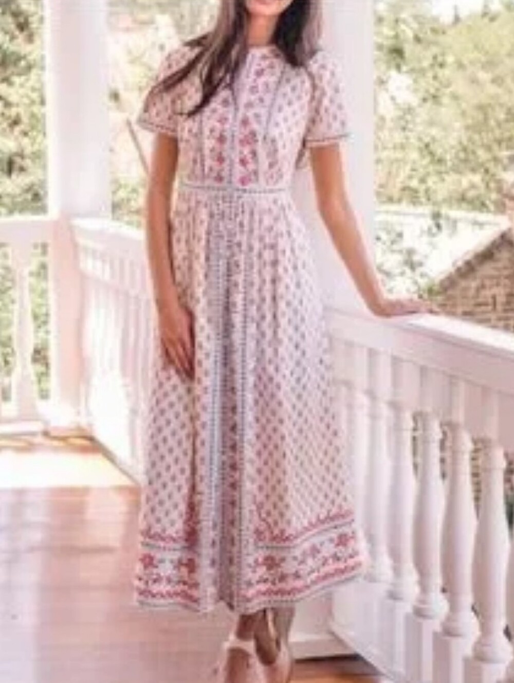 Gal Meets Glam Alisa Floral Maxi Dress - Excellent Condition